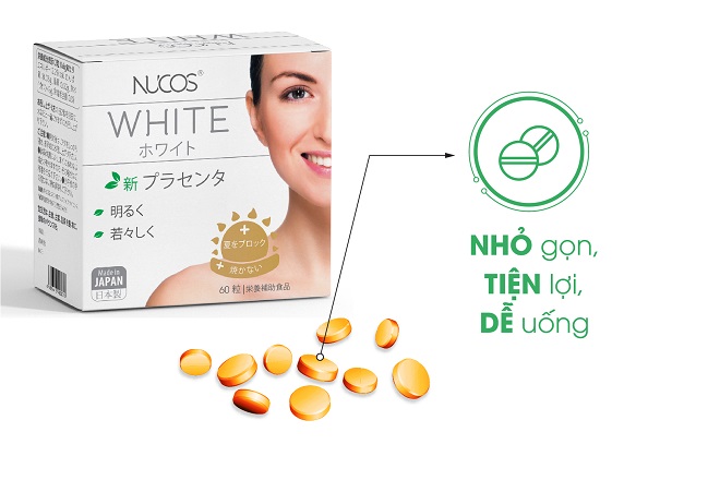 viên uống nhật bản Nucos White New Placenta