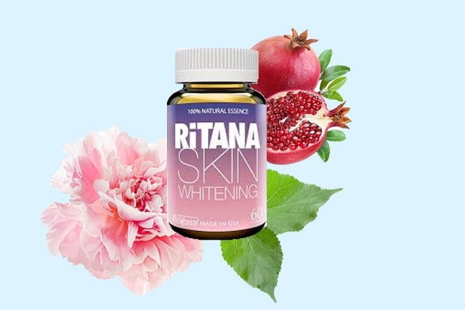 viên uống trắng da an toàn Ritana Skin Whitening của mỹ