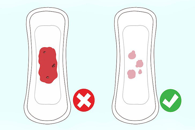 Máu báo thai thường ra rất ít