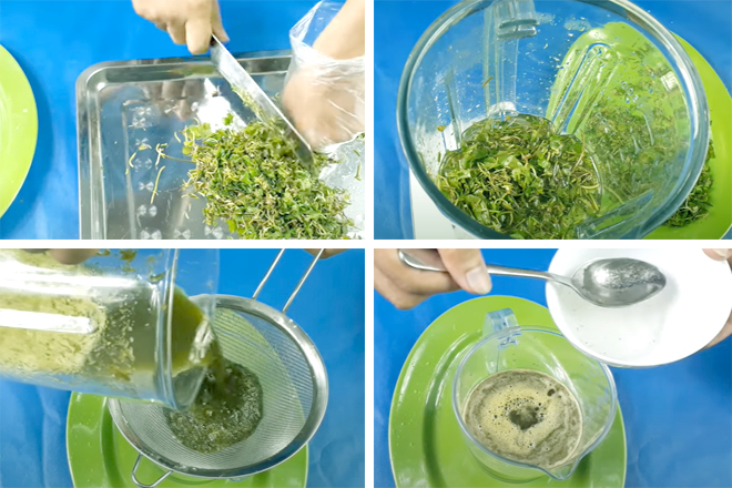 4 cách làm nước rau má giải nhiệt ngon thực hiện cực dễ