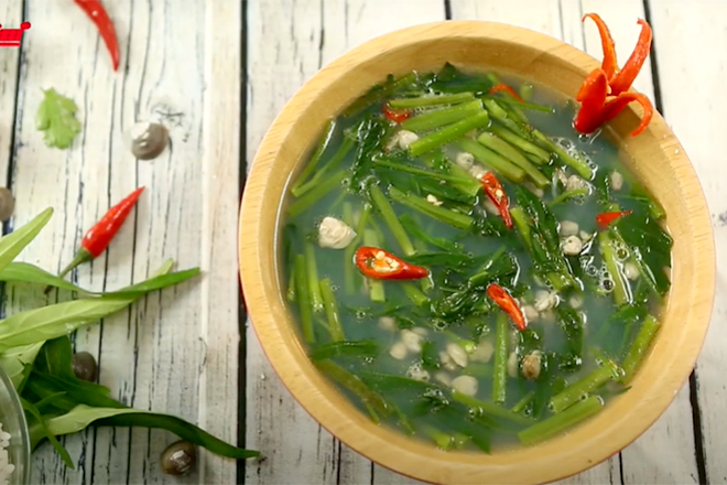 Cách nấu canh rau muống ngon cho ngày hè bạn đã thử chưa