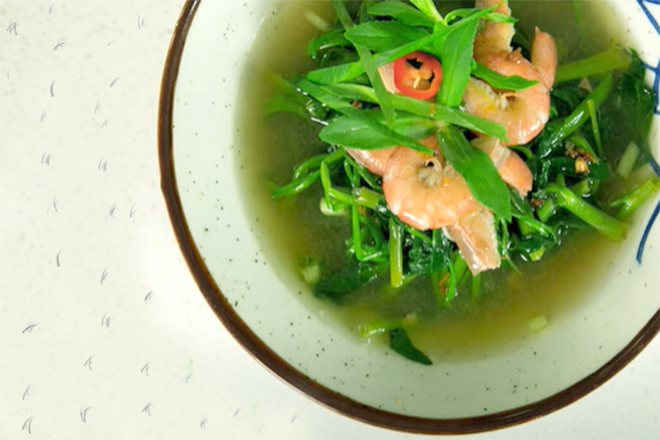 Cách nấu canh rau muống ngon cho ngày hè bạn đã thử chưa