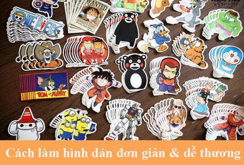 Cách Làm Hình Dán Đơn Giản, Siêu Xinh Tại Nhà