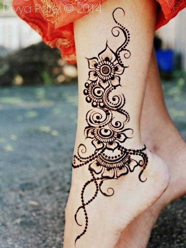 Ngây ngất với loạt hình vẽ Henna tuyệt đẹp của các nàng